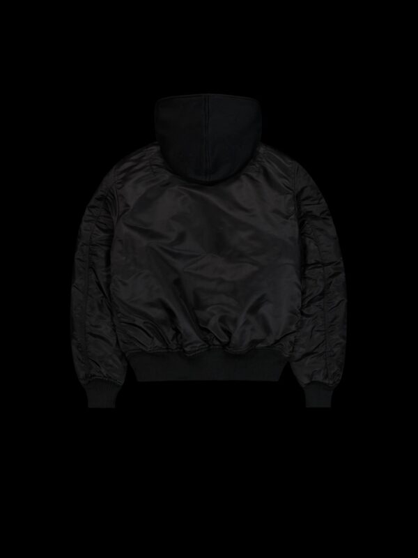 ALPHA INDUSTRIESChaqueta"MA-1 D-Tec Sleeve Embroidery"color negro