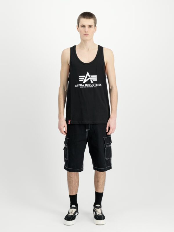 ALPHA INDUSTRIESCamiseta"Basic Body Building Tank"color negro