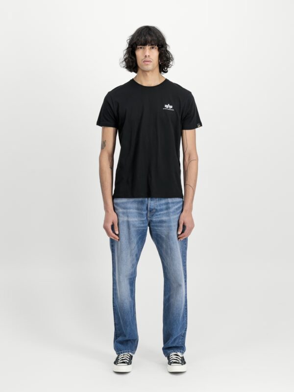 ALPHA INDUSTRIESCamiseta"Backprint T-Shirt"color negro