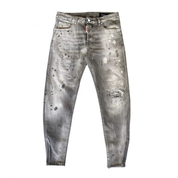 G2FIRENZEPantalon"Smoked"denim gris