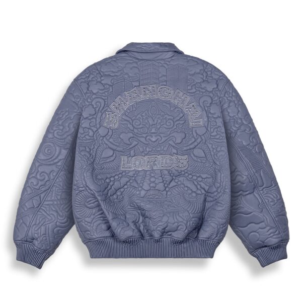 GRIMEYChaqueta"SAMPANS PU LEATHER JACKET"color azul