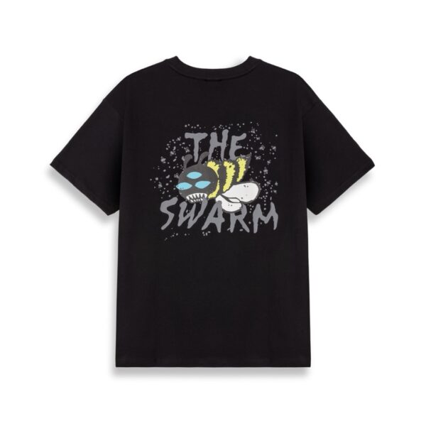 GRIMEYCamiseta"TTHE SWARM DC SHOES X GRIMEY RAW HONEY REGULAR TEE"color negro