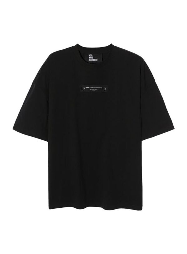 MOD WAVE MOVEMENTCamiseta"DOUBLE WINGS T-SHIRT"color negro