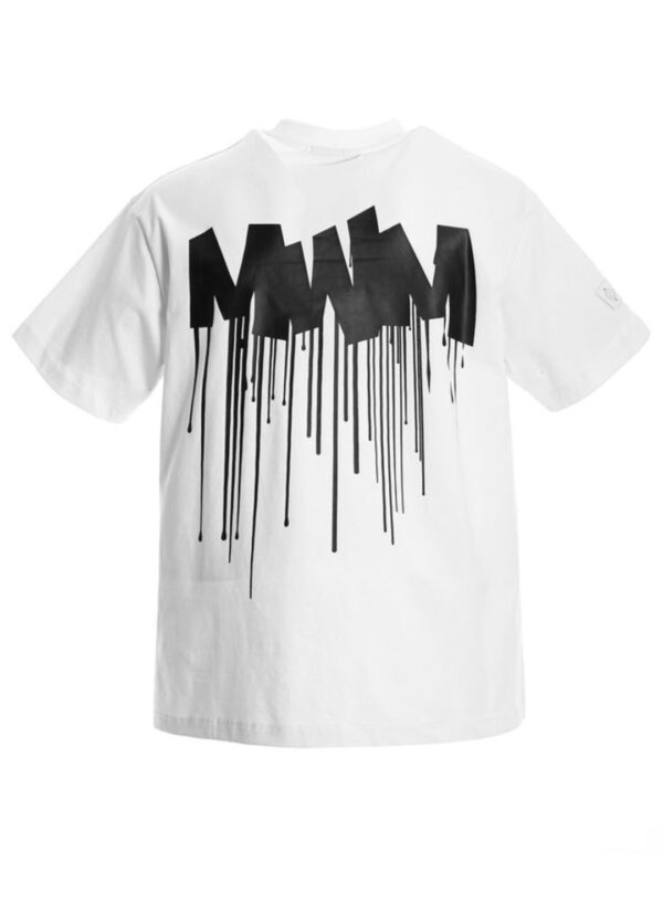 MOD WAVE MOVEMENTCamiseta"LOGO T-SHIRT"color blanco