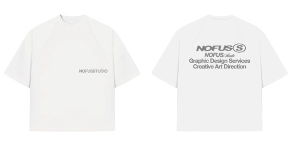 NOFUSSCamiseta"White Studio"color blanco