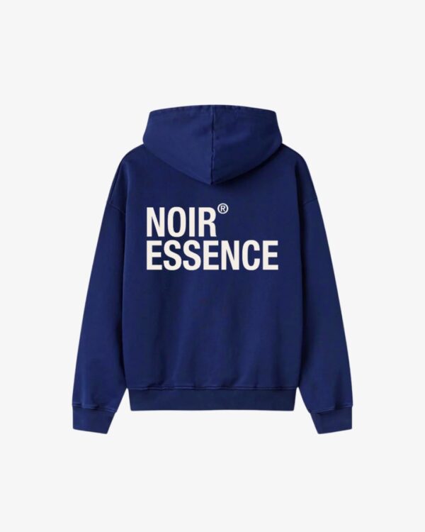 NOIR ESSENCESudadera"Essence Washed Navy Hoodie"color marino