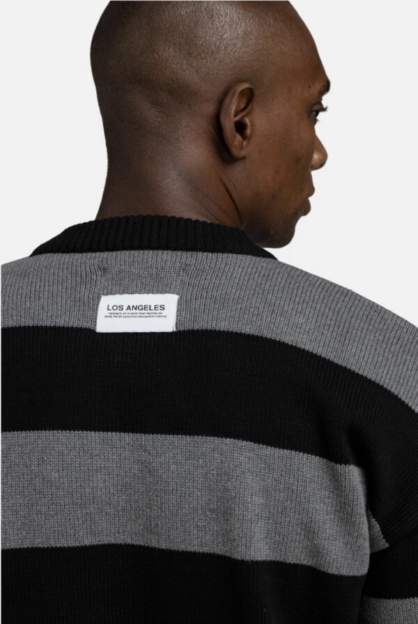 NOIR ESSENCE Jersey " Los Angeles Grey Knitwear " color gris