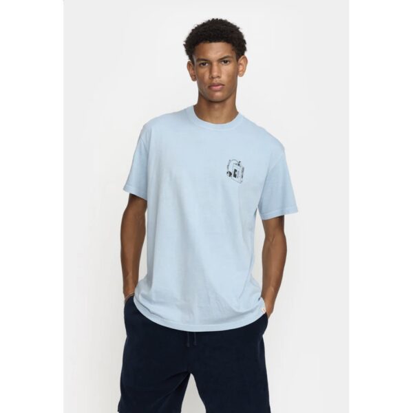 REVOLUTION Camiseta "Printed T-shirt" color azul