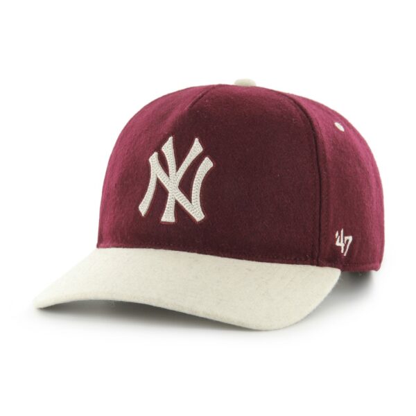 47 BRANDGorra"MLB New York Yankees Chain Stitch TT 47 HITCH LC"color burdeos