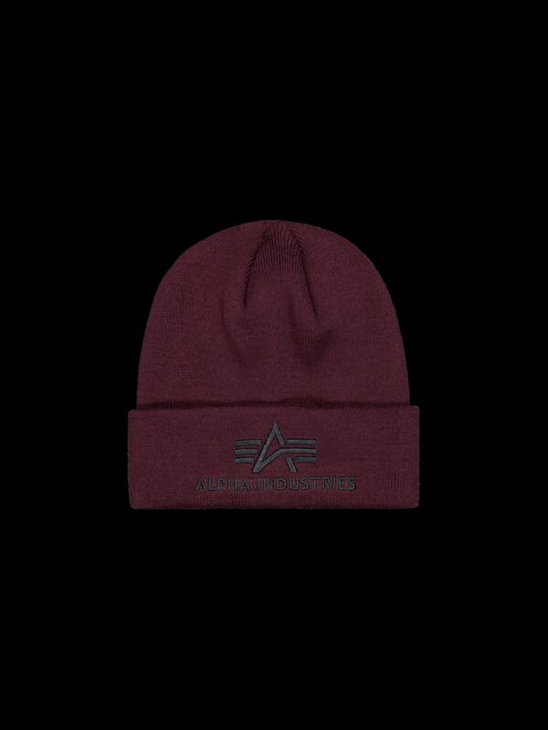 ALPHA INDUSTRIESGorro"3D Beanie"color burdeos