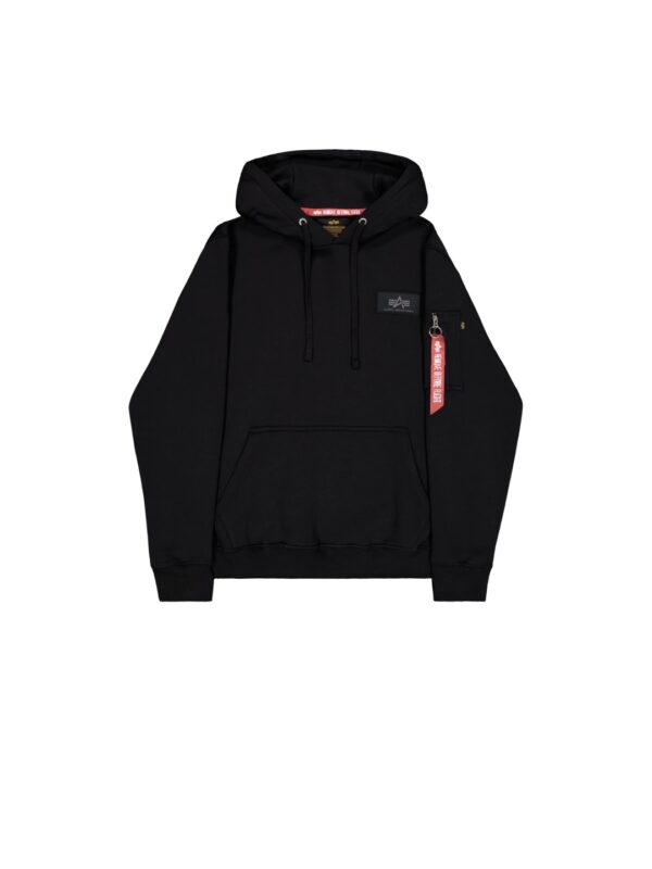 ALPHA INDUSTRIESSudadera"Back Print Hoodie"color negro