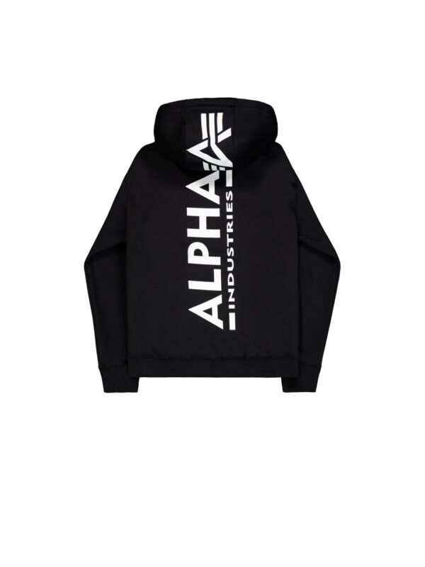 ALPHA INDUSTRIESSudadera"Back Print Hoodie"color negro