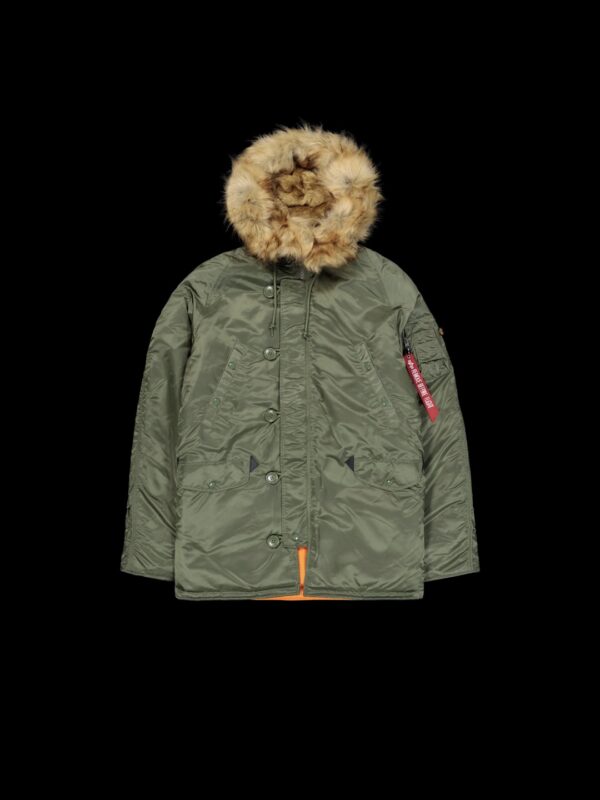 ALPHA INDUSTRIESParka"N-3B VF 59"color verde