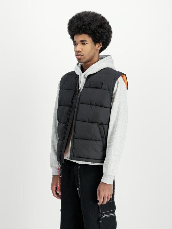 ALPHA INDUSTRIESChaleco"Puffer Vest"color negro
