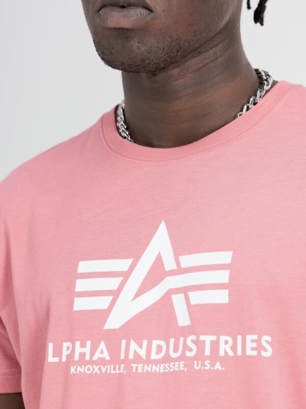 ALPHA INDUSTRIESCamiseta"Basic T-Shirt"color coral