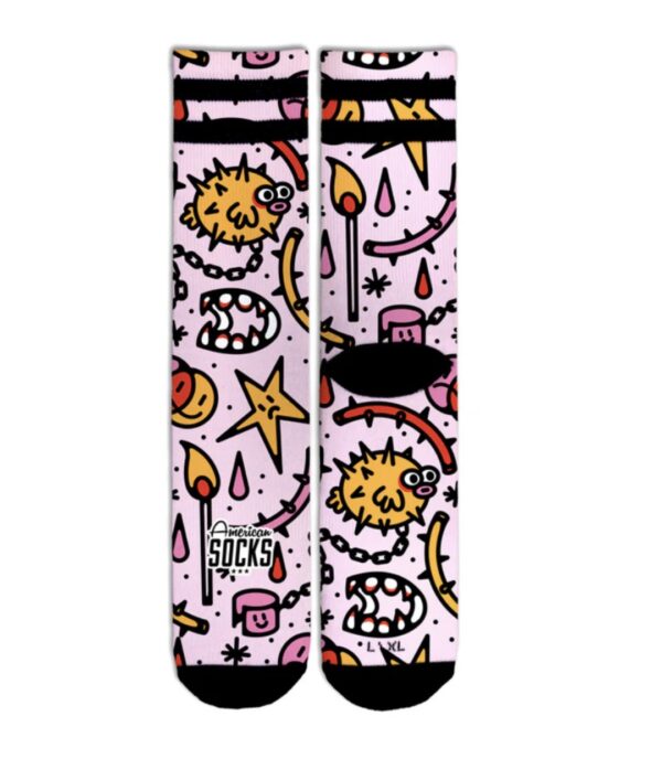 AMERICAN SOCKS Calcetines " Blowfish " serie Signature