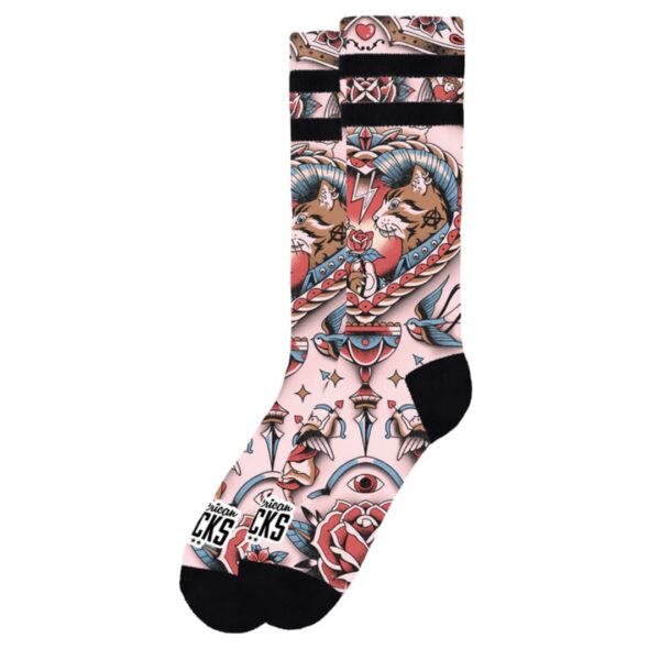 AMERICAN SOCKSCalcetines"Feline Hearts"