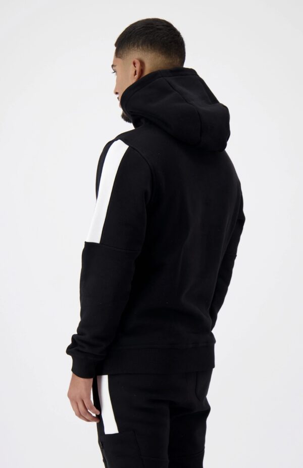 BLACK BANANAS Sudadera " ANORAK STRIPE HOODY " color negro