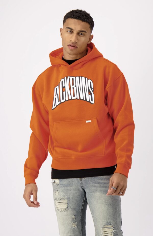 BLACK BANANAS Sudadera " ARCH HOODY " color naranja