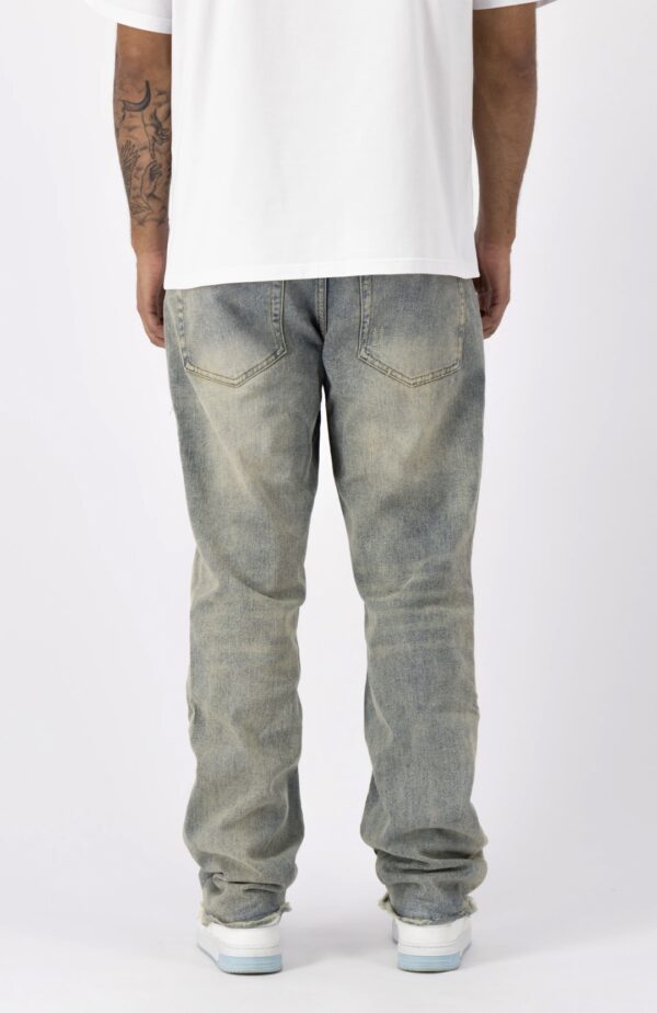 BLACK BANANAS Pantalon " DISTRESSED DENIM " color azul