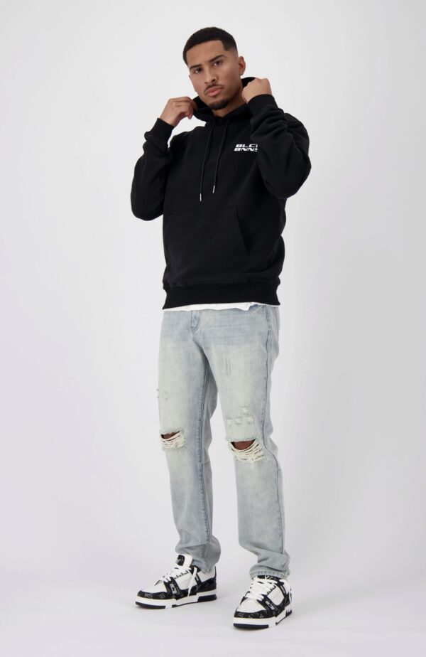 BLACK BANANAS Sudadera " INITIAL HOODIE " color negro