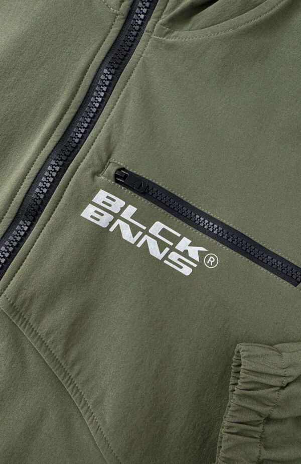 BLACK BANANAS Chaqueta " INITIAL TECH JACKET " color verde