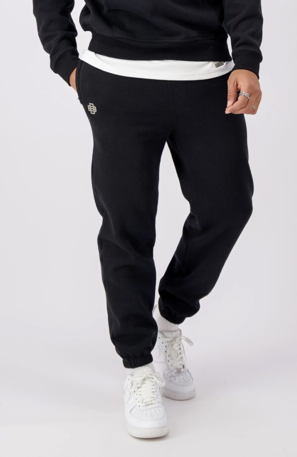 BLACK BANANAS Pantalon " MONOGRAM SWEATPANTS " color negro