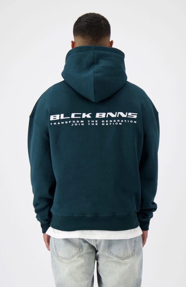 BLACK BANANAS Sudadera " NATION HOODIE " color verde
