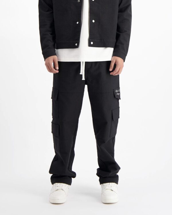 BLACK BANANASPantalon"TWILL CARGO PANTS"color negro