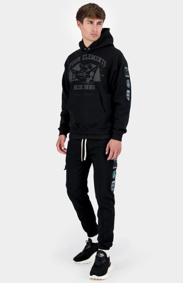 BLACK BANANAS Pantalon " Lake Sweatpant " color negro