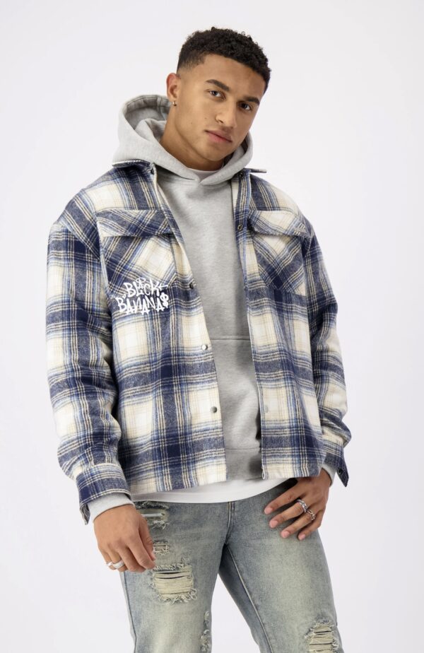 BLACK BANANAS Sobrecamisa " TAGGED OVERSHIRT " multicolor