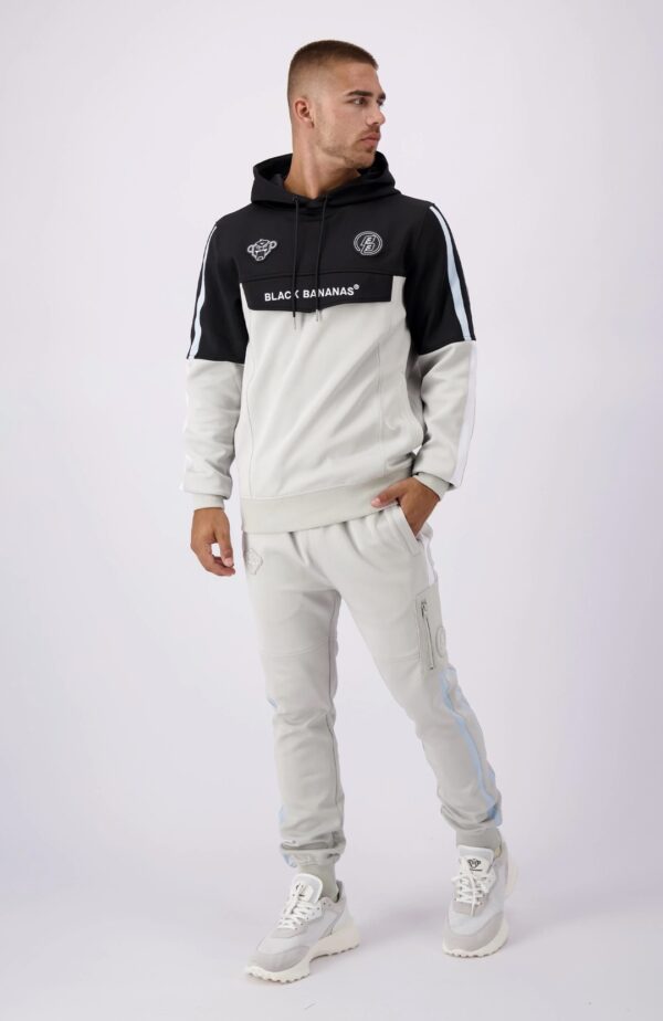 BLACK BANANAS Pantalon " TORQUE TRACKPANTS " color gris