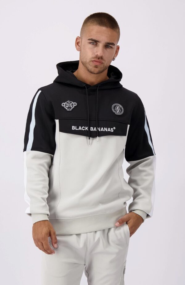 BLACK BANANAS Sudadera " TORQUE TRACKTOP " color gris