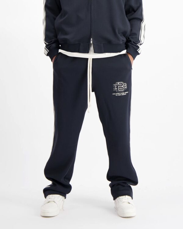 BLACK BANANASPantalones"MONOGRAM TRACKPANTS"color marino