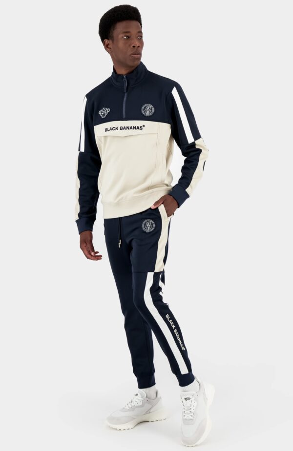 BLACK BANANAS Sudadera " Chromite Tracktop " color marino