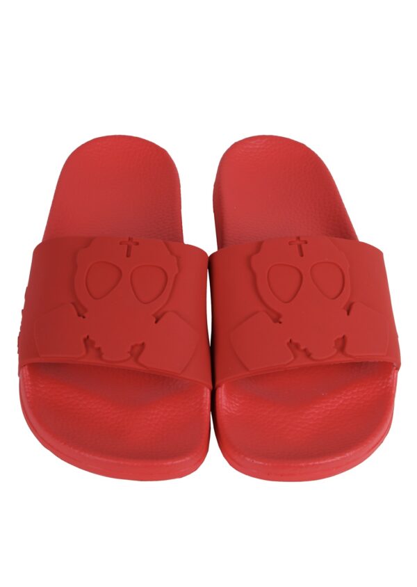 BUTNOT Chanclas " Logo Rilievo " color rojo