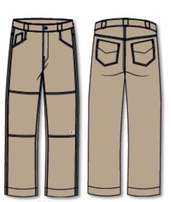 CHAMPION Pantalon denim color beige