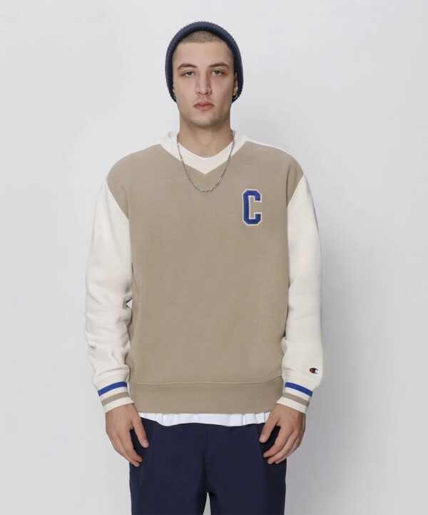 CHAMPION Sudadera cuello pico