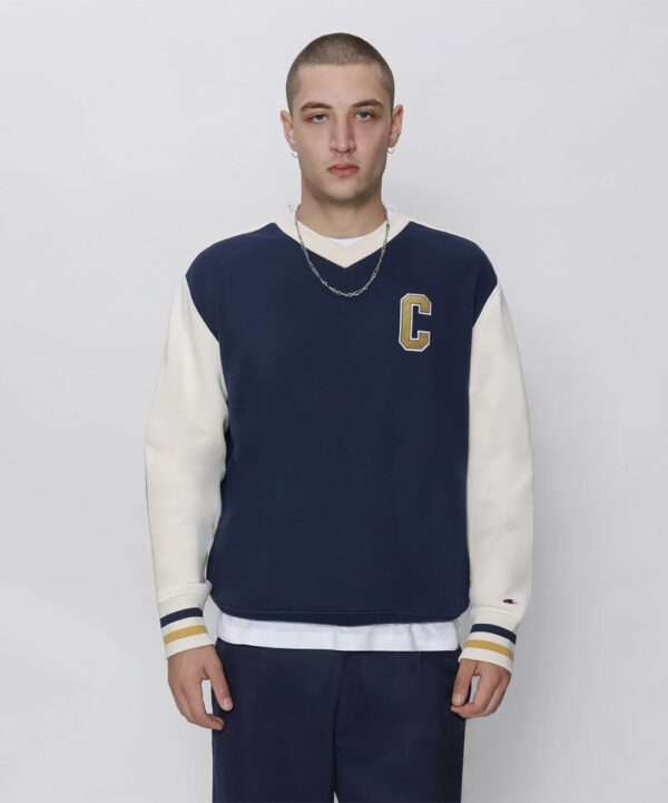 CHAMPION Sudadera cuello pico