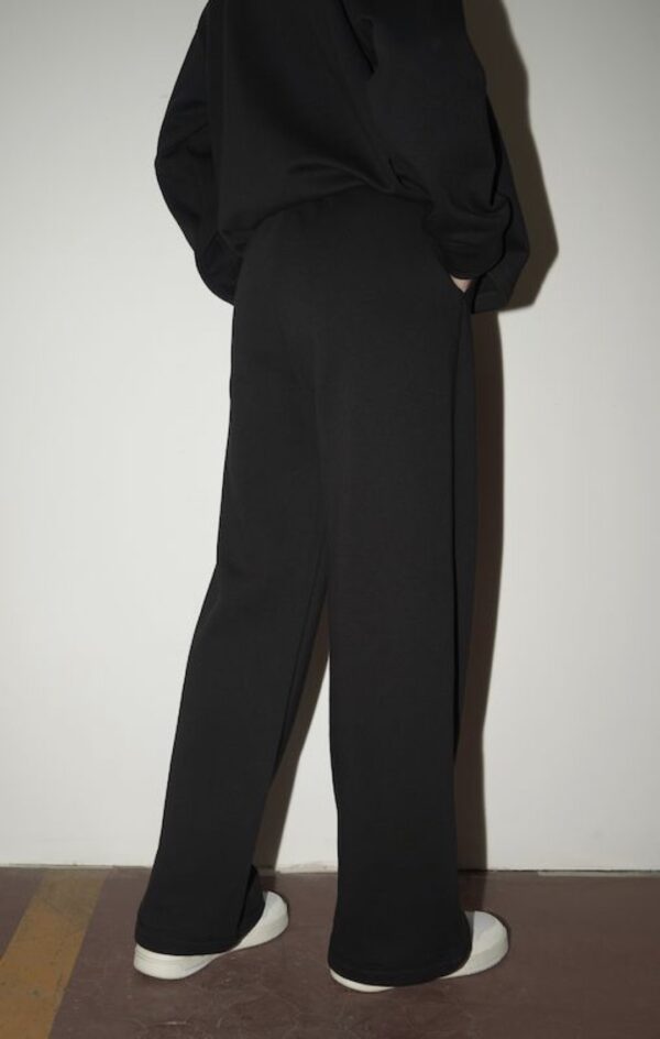 CHAMPION Pantalon felpa color negro