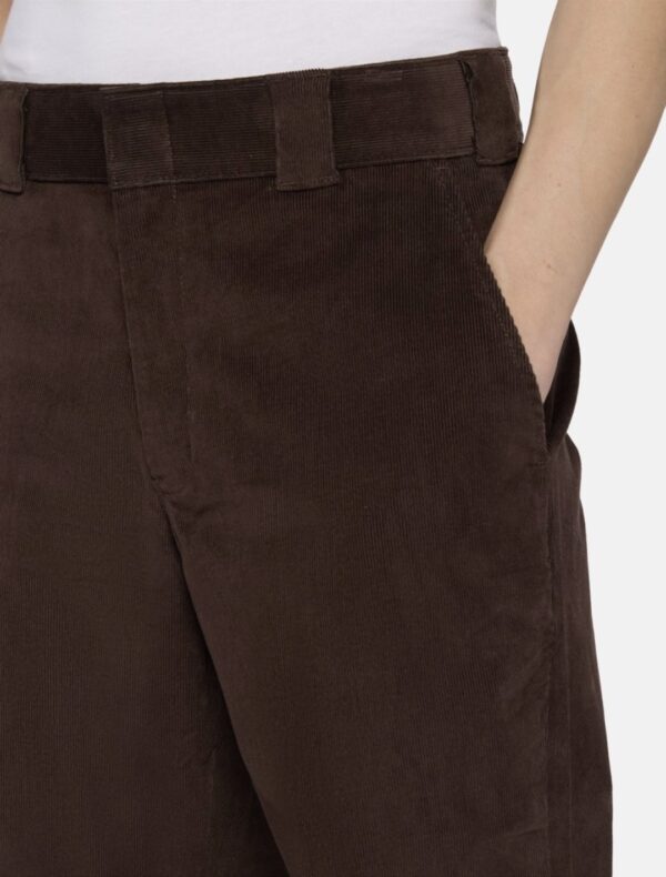DIKIES Pantalon " CORDUROY 874 PANT CHOCOLATE BROWN "