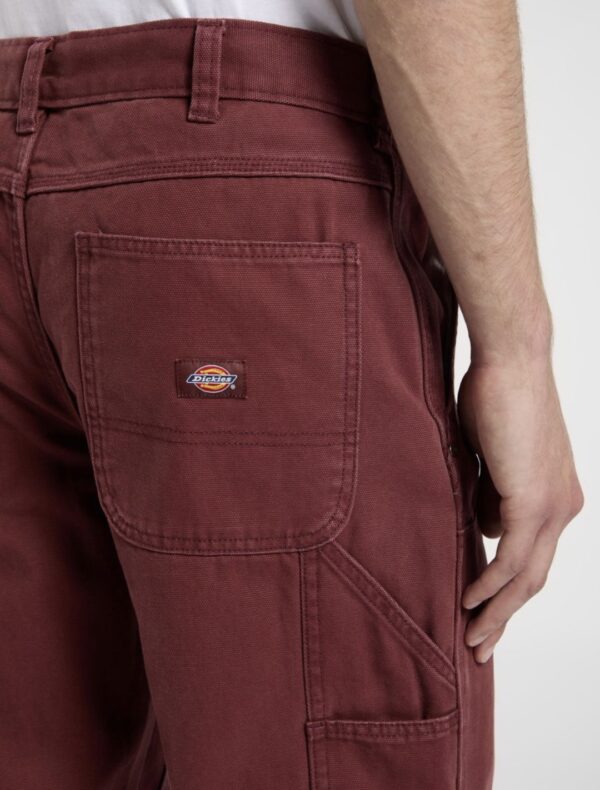 DIKIESPantalon"DOUBLE KNEE CANVAS CARPEN"color burdeos