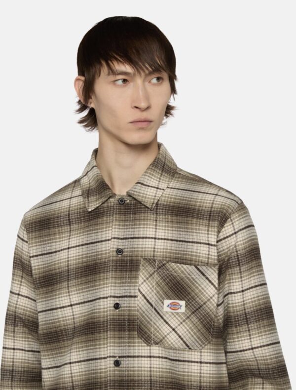 DIKIES Camisa " PFOREST CHECK SHIRT IMPERIAL GREEN "