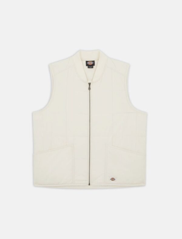 DIKIES Chaleco " GARDINER LINER VEST WHITECAP GRAY "
