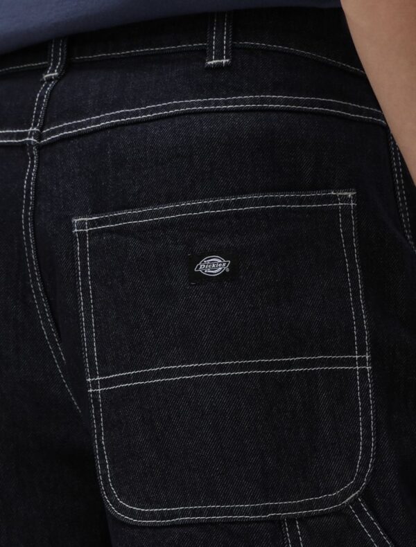 DIKIES Jeans " Garyville Denim Rinsed " color denim oscuro