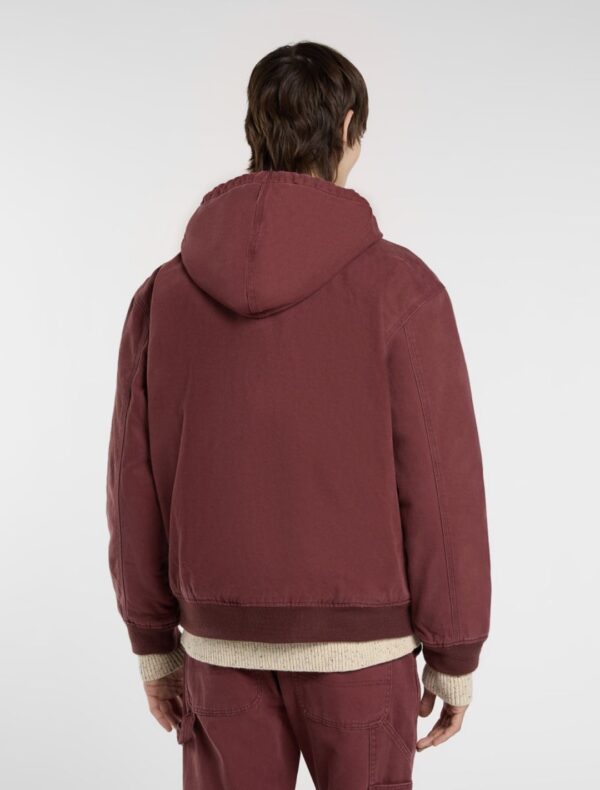 DIKIESChaqueta"HILHAM HOODED CANVAS"color burdeos
