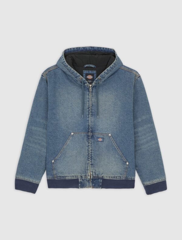 DIKIESChaqueta"HILHAM HOODED JACKET KHAKI "color denim