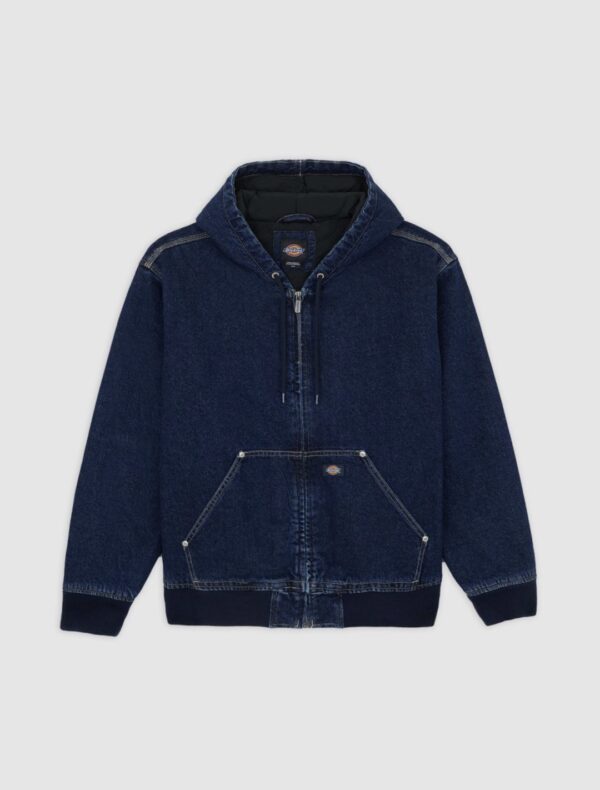 DIKIESChaqueta"HILHAM HOODED JACKET DARK INDIGO "color denim