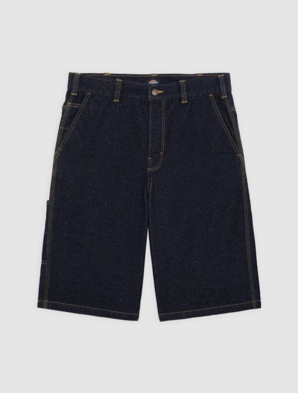 DIKIES Bermuda " MADISON DENIM SHORT RINSED " color azul oscuro