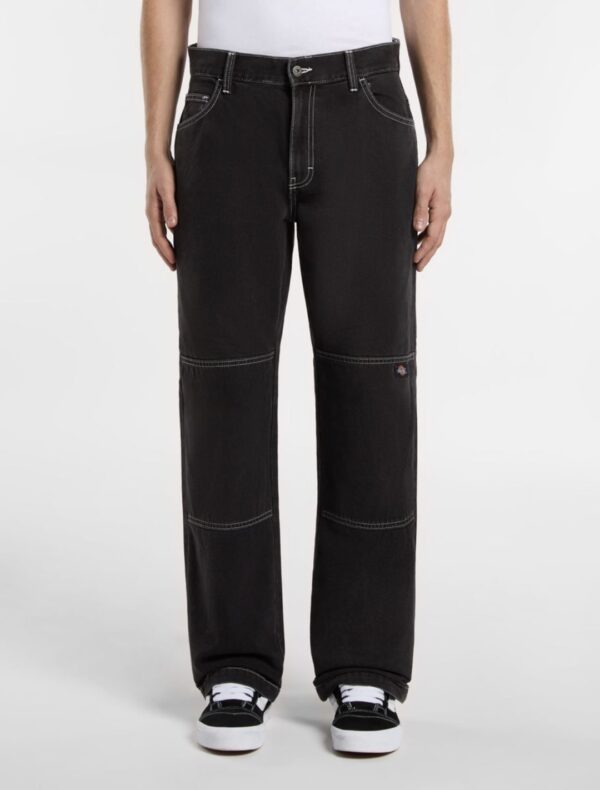 DIKIES Pantalon " MADISON DOUBLE KNEE DENIM BLACK WASH "